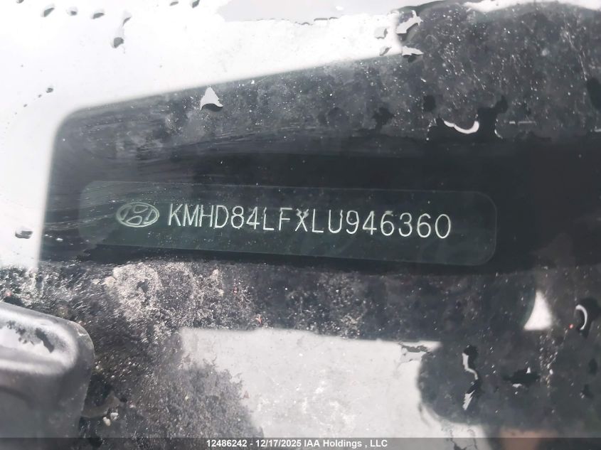 2020 Hyundai Elantra Preferred Auto Ivt VIN: KMHD84LFXLU946360 Lot: 12486242