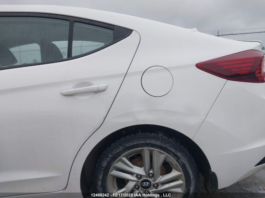 2020 Hyundai Elantra Preferred Auto Ivt VIN: KMHD84LFXLU946360 Lot: 12486242
