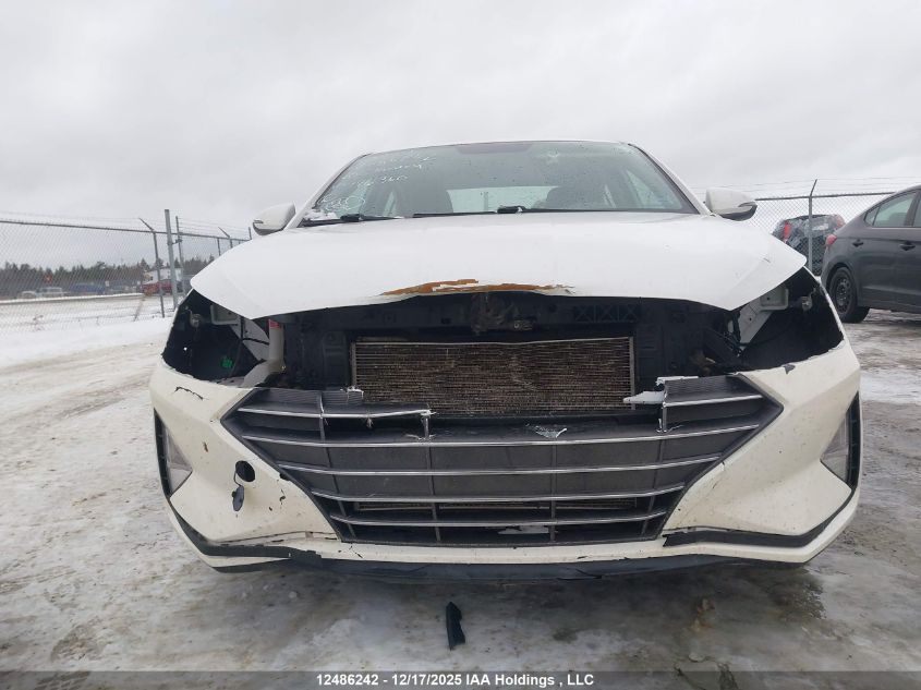 2020 Hyundai Elantra Preferred Auto Ivt VIN: KMHD84LFXLU946360 Lot: 12486242