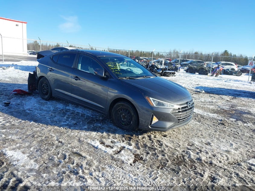 KMHD84LF0KU873398 2019 Hyundai Elantra Preferred auction photo 1