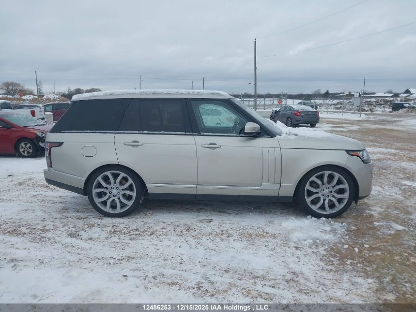 2016 Land Rover Range Rover 5.0L V8 Supercharged VIN: SALGS2EF4GA248492 Lot: 12486253