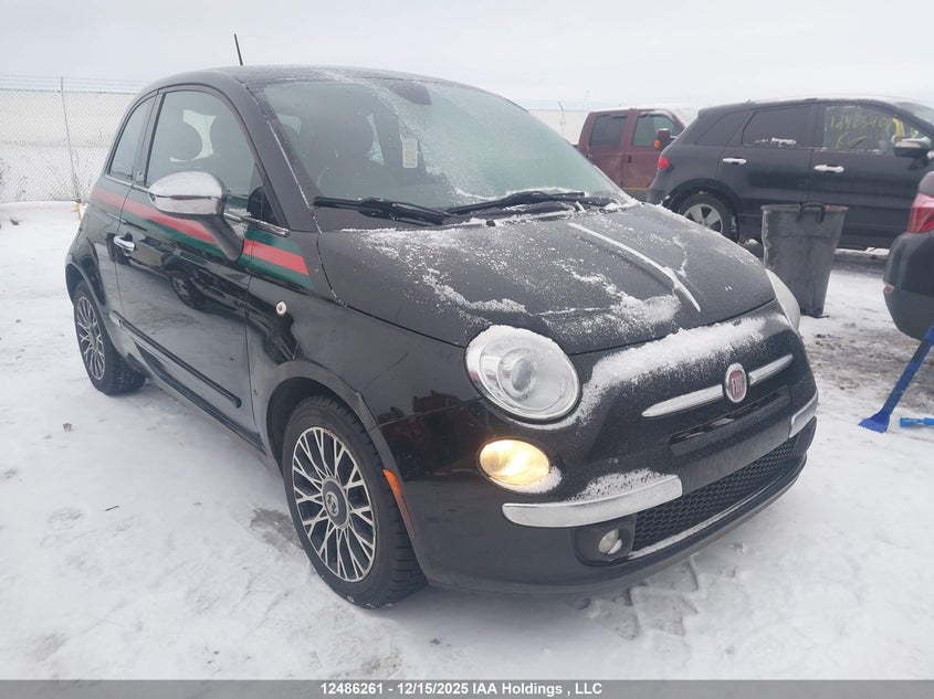 3C3CFFCR5CT224935 2012 Fiat 500 Lounge auction photo 1