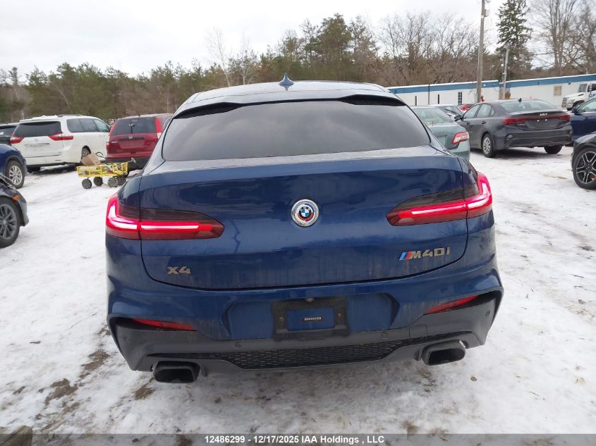 2020 BMW X4 M40I VIN: 5UX2V5C02L9C12371 Lot: 12486299