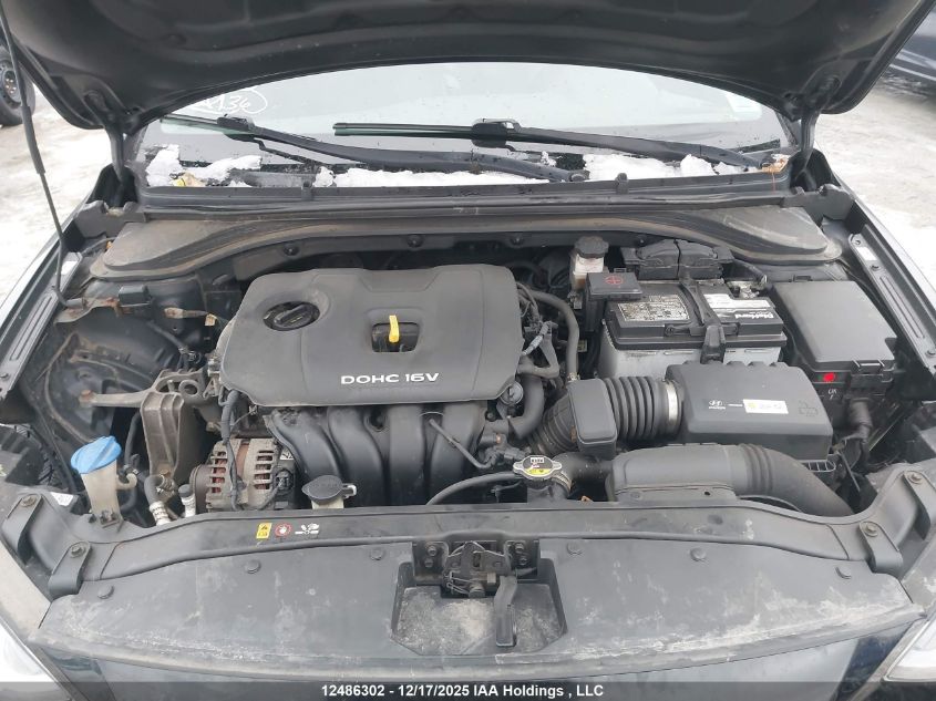 2017 Hyundai Elantra Gl VIN: KMHD84LF8HU218026 Lot: 12486302