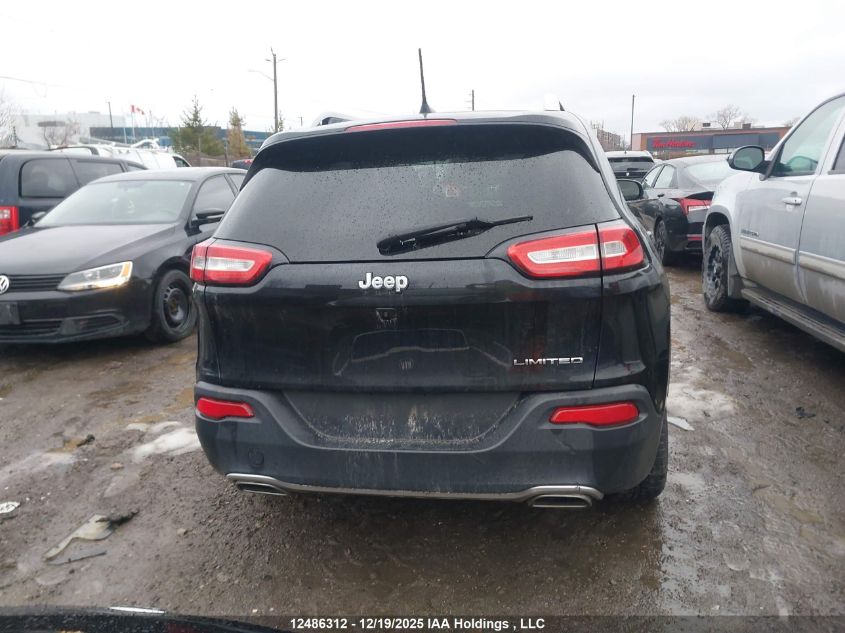 2016 Jeep Cherokee Limited VIN: 1C4PJLDS9GW294028 Lot: 12486312