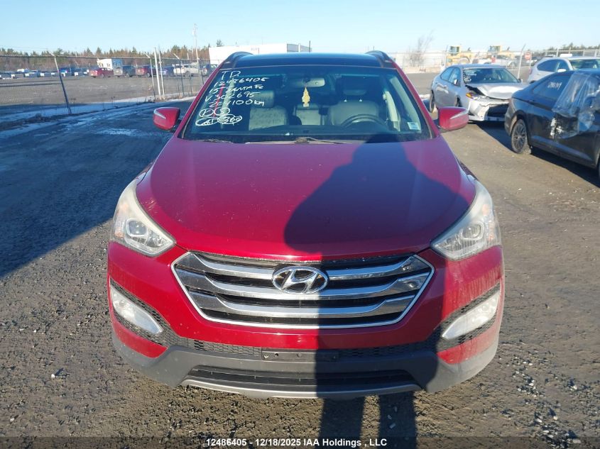 2015 Hyundai Santa Fe Sport 2.0T Limited VIN: 5XYZUDLAXFG302695 Lot: 12486405