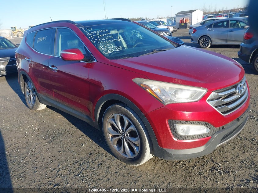 5XYZUDLAXFG302695 2015 Hyundai Santa Fe Sport 2.0T Limited auction photo 1