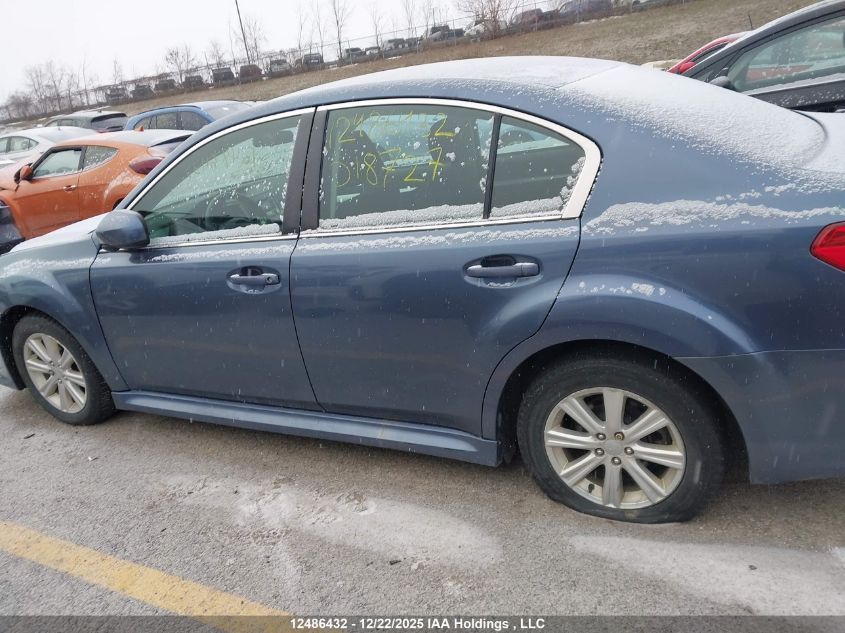 2013 Subaru Legacy 2.5I Touring Package VIN: 4S3BMGB6XD3018727 Lot: 12486432