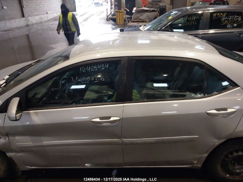 2015 Toyota Corolla Ce VIN: 2T1BURHE7FC229310 Lot: 12486434