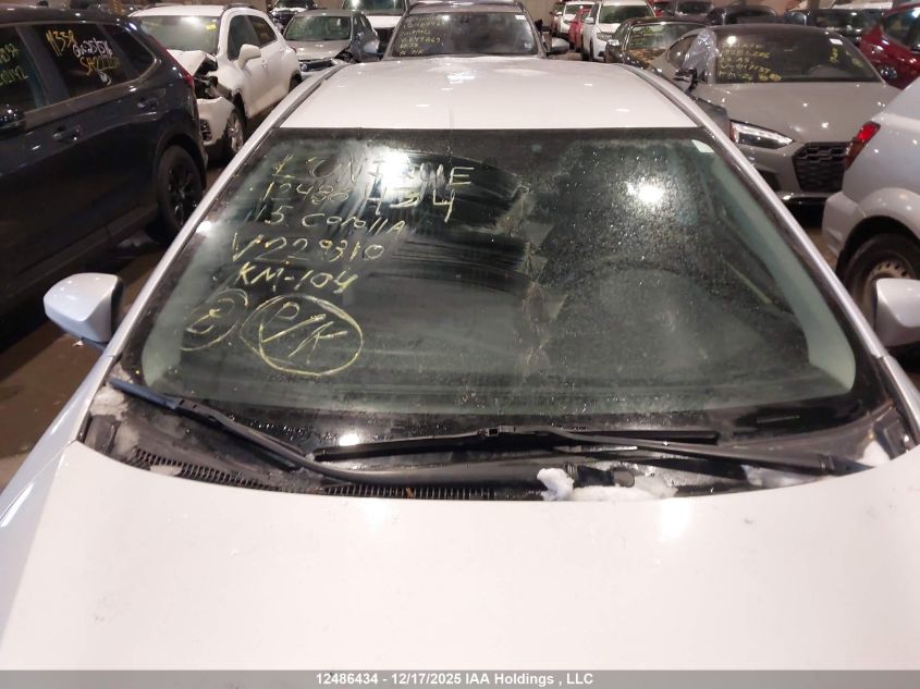 2015 Toyota Corolla Ce VIN: 2T1BURHE7FC229310 Lot: 12486434