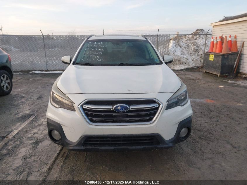 2018 Subaru Outback Touring VIN: 4S4BSDTC1J3224809 Lot: 12486436