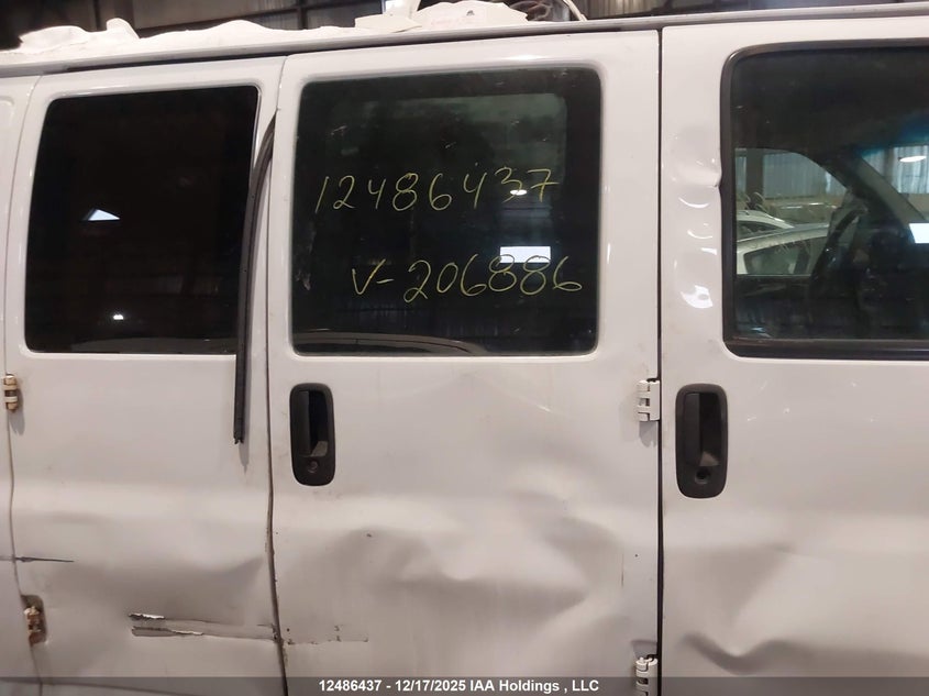 2014 GMC Savana G2500 VIN: 1GTW7FCA2E1206886 Lot: 12486437