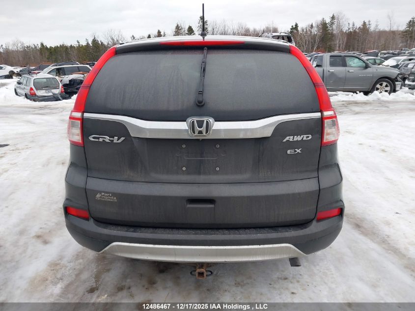 2016 Honda Cr-V Ex VIN: 2HKRM4H54GH133392 Lot: 12486467