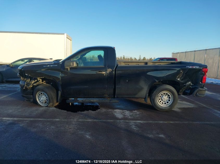 2022 Chevrolet Silverado 1500 Ltd Work Truck VIN: 3GCNYAED1NG143221 Lot: 12486474