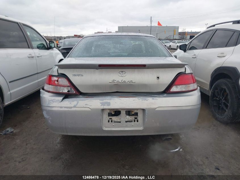 2001 Toyota Camry Solara Se V6 VIN: 2T1CF22P11C837168 Lot: 12486478