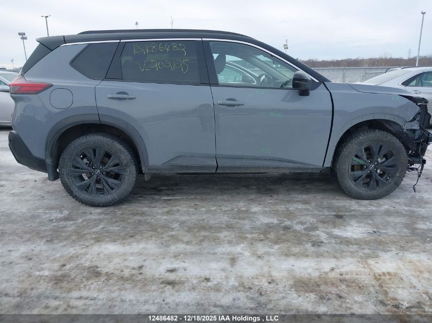 2023 Nissan Rogue Sv Midnight Edition/Sv Moonroof VIN: JN8BT3BB4PW202125 Lot: 12486482
