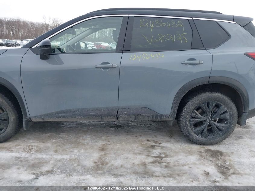 2023 Nissan Rogue Sv Midnight Edition/Sv Moonroof VIN: JN8BT3BB4PW202125 Lot: 12486482
