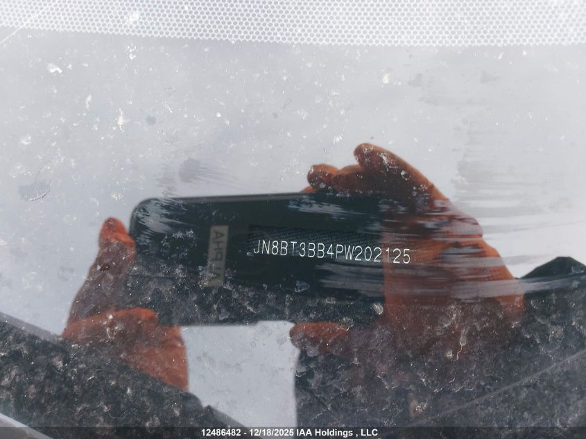 2023 Nissan Rogue Sv Midnight Edition/Sv Moonroof VIN: JN8BT3BB4PW202125 Lot: 12486482