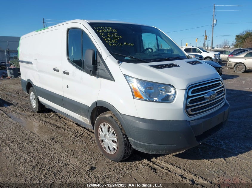 1FTYE1YMXJKA90636 2018 Ford Transit T-150 auction photo 1