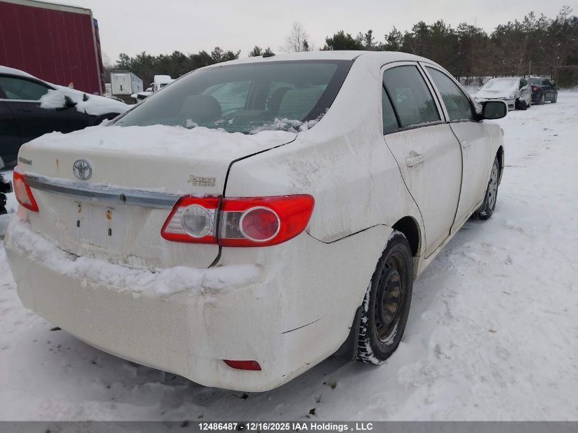 2013 Toyota Corolla VIN: 2T1BU4EE0DC067637 Lot: 12486487