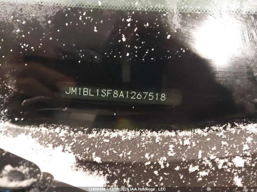 2010 Mazda Mazda3 Gs/Gx VIN: JM1BL1SF8A1267518 Lot: 12486498