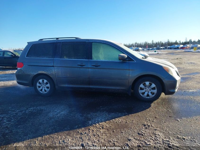 2010 Honda Odyssey Ex VIN: 5FNRL3H54AB503470 Lot: 12486509
