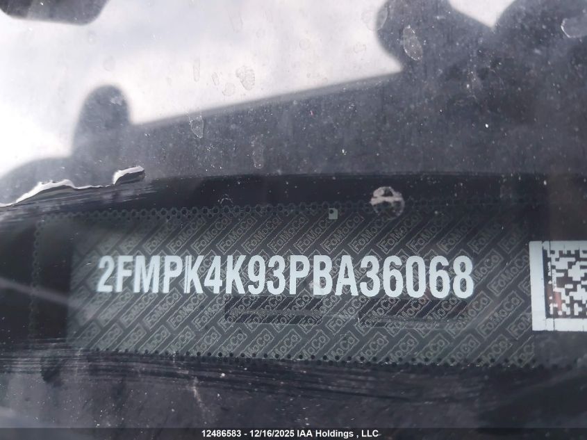 2023 Ford Edge Titanium VIN: 2FMPK4K93PBA36068 Lot: 12486583