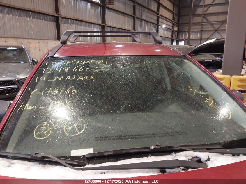 2014 Mazda Mazda5 Gs VIN: JM1CW2CL1E0173160 Lot: 12486606