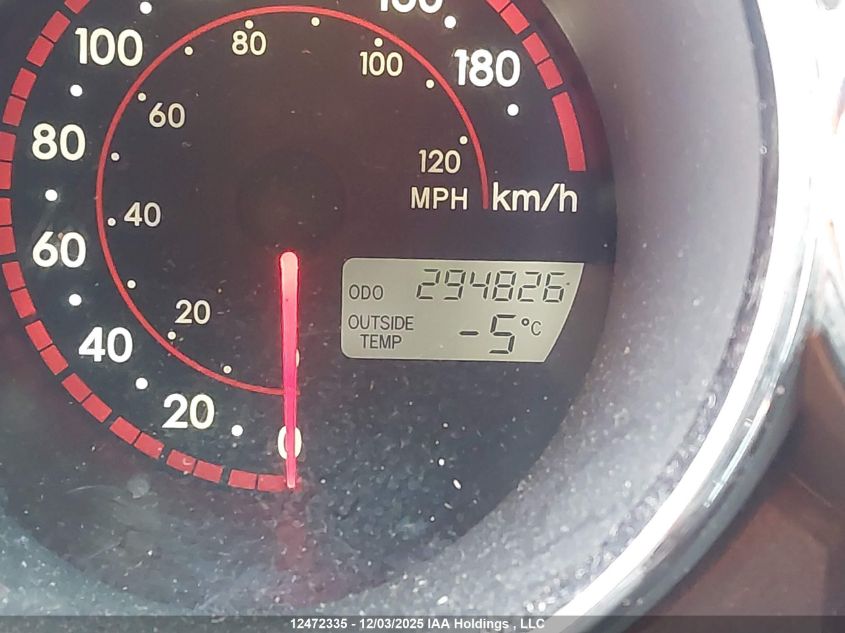 2006 Toyota Matrix Xr/Xrs VIN: 2T1KR32E86C606864 Lot: 12472335X