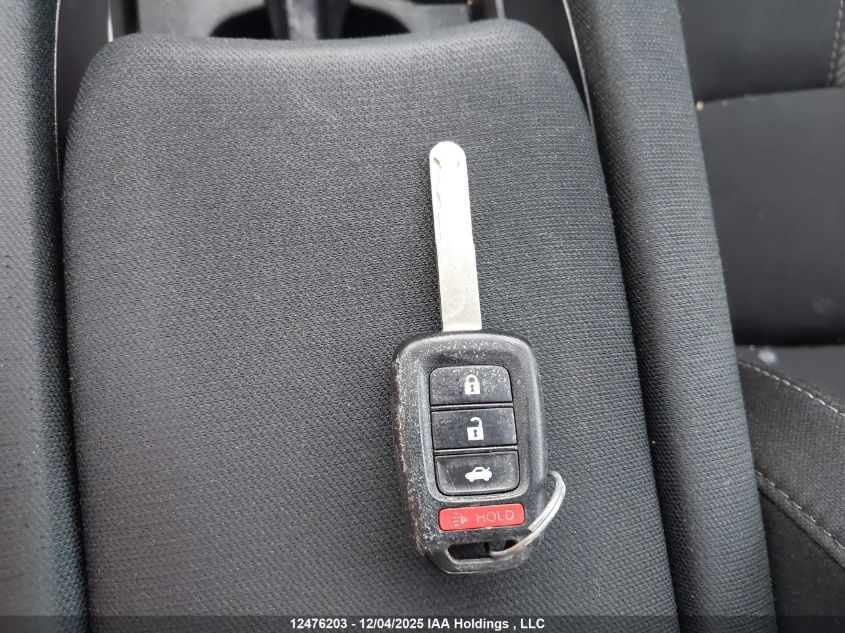 2016 Honda Civic Lx VIN: 2HGFC2F55GH006772 Lot: 12476203X