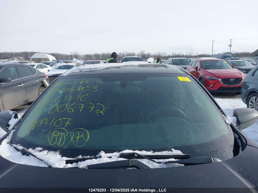 2016 Honda Civic Lx VIN: 2HGFC2F55GH006772 Lot: 12476203X