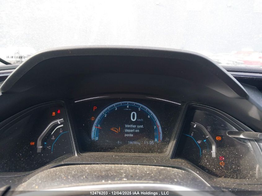 2016 Honda Civic Lx VIN: 2HGFC2F55GH006772 Lot: 12476203X