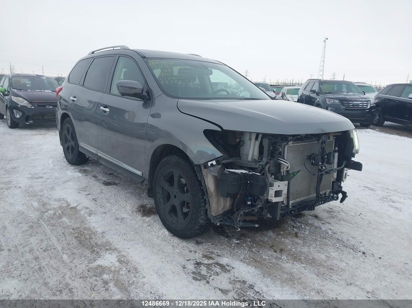 5N1DR2MM2JC617363 2018 Nissan Pathfinder Midnight Edition/Platinum/S/Sl Premium/Sv Tech auction photo 1