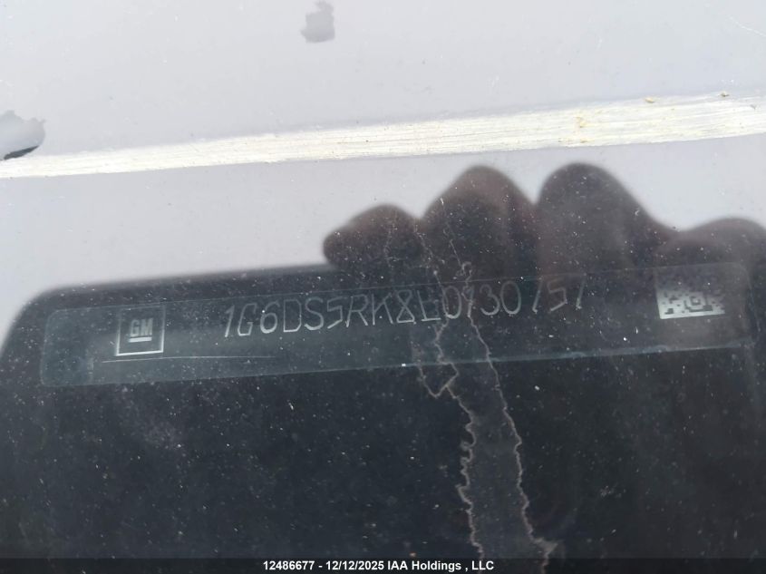 2020 Cadillac Ct5 Luxury VIN: 1G6DS5RK8L0130757 Lot: 12486677