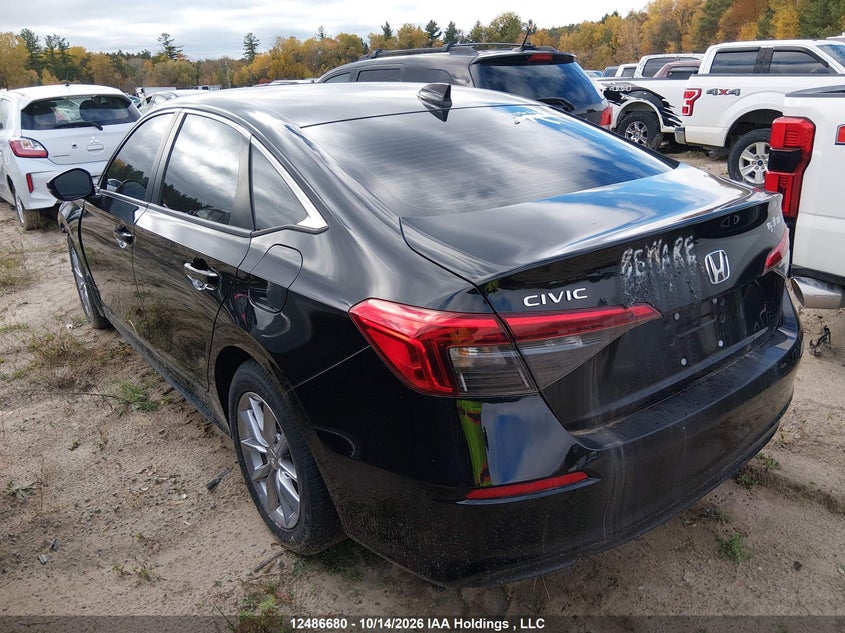 Vin: 2hgfe2f30nh128557, lot: 2873415, honda civic ex 4dr 20223