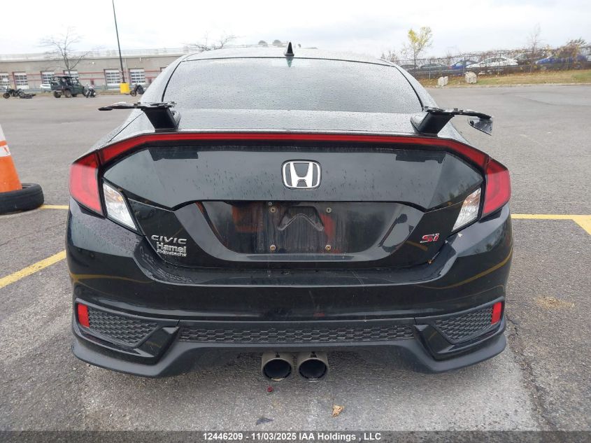 2017 Honda Civic Si Si VIN: 2HGFC3A54HH220442 Lot: 12446209X