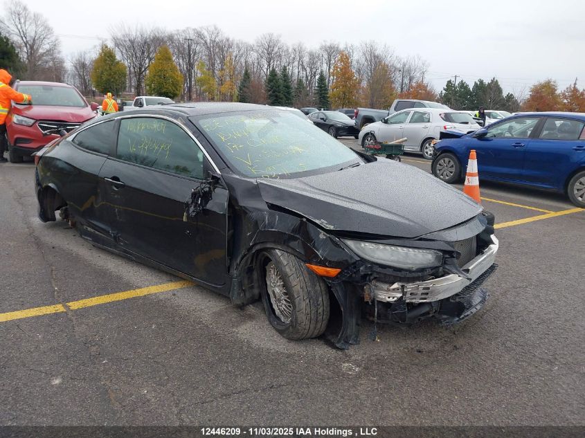 2017 Honda Civic Si Si VIN: 2HGFC3A54HH220442 Lot: 12446209X