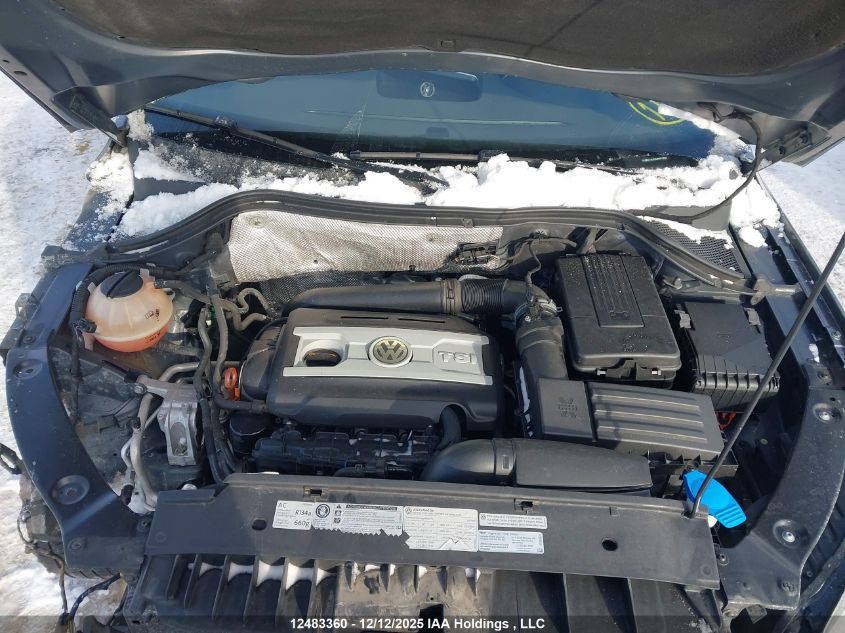 2012 Volkswagen Tiguan 2.0 Tsi Comfortline/2.0 Tsi Highline/2.0 Tsi Trendline VIN: WVGBV7AX7CW001268 Lot: 12483360X