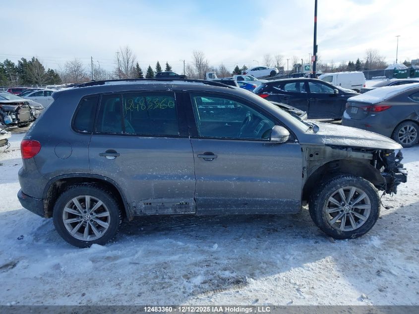 2012 Volkswagen Tiguan 2.0 Tsi Comfortline/2.0 Tsi Highline/2.0 Tsi Trendline VIN: WVGBV7AX7CW001268 Lot: 12483360X