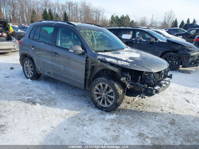 2012 Volkswagen Tiguan 2.0 Tsi Comfortline/2.0 Tsi Highline/2.0 Tsi Trendline VIN: WVGBV7AX7CW001268 Lot: 12483360X
