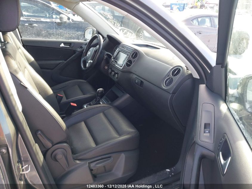 2012 Volkswagen Tiguan 2.0 Tsi Comfortline/2.0 Tsi Highline/2.0 Tsi Trendline VIN: WVGBV7AX7CW001268 Lot: 12483360X