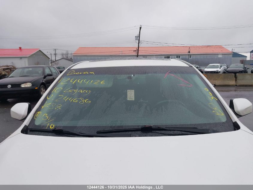 2010 Subaru Legacy 3.6R Premium VIN: 4S3BMJG62A2244686 Lot: 12444126X