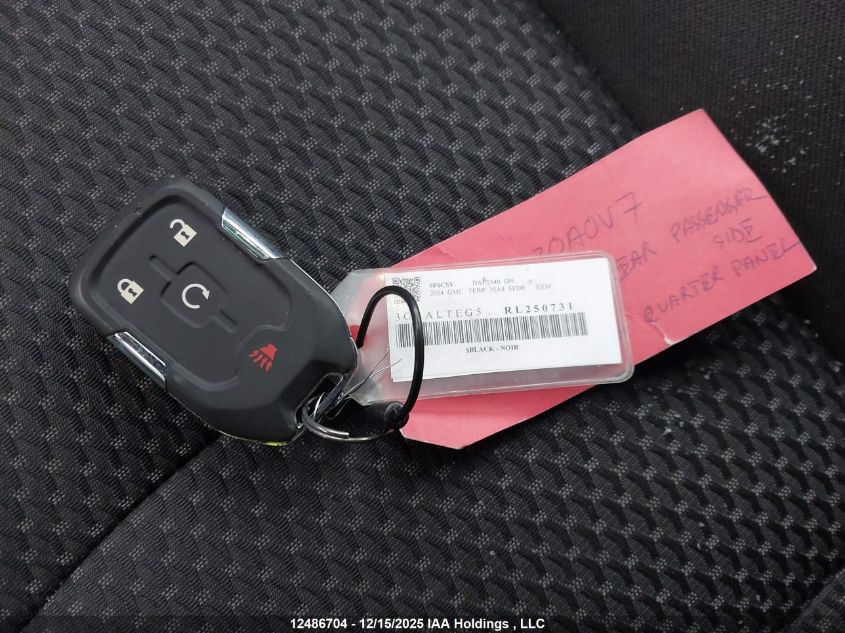 2024 GMC Terrain Sle VIN: 3GKALTEG5RL250731 Lot: 12486704