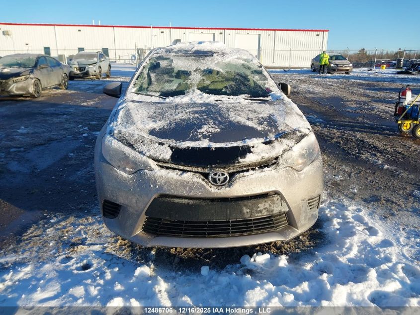 2014 Toyota Corolla L/Le/Le Pls/Prm/S/S Pls VIN: 2T1BURHE7EC125088 Lot: 12486706