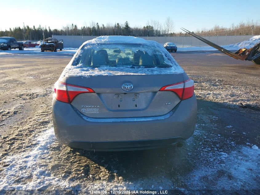 2014 Toyota Corolla L/Le/Le Pls/Prm/S/S Pls VIN: 2T1BURHE7EC125088 Lot: 12486706