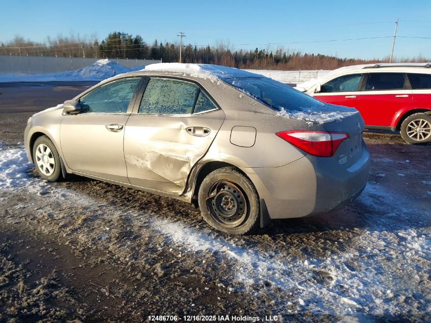 2014 Toyota Corolla L/Le/Le Pls/Prm/S/S Pls VIN: 2T1BURHE7EC125088 Lot: 12486706