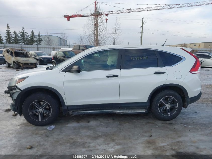 2013 Honda Cr-V Lx VIN: 2HKRM4H38DH110854 Lot: 12486707
