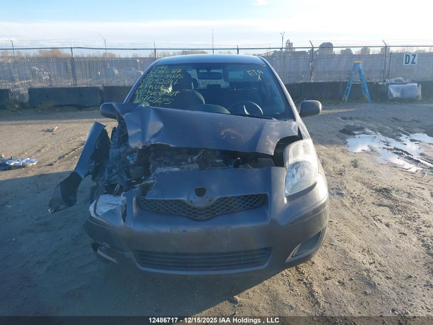 2010 Toyota Yaris VIN: JTDJT9K35A5282017 Lot: 12486717