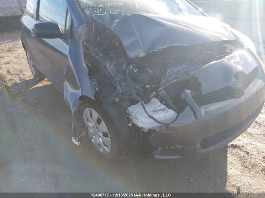 2010 Toyota Yaris VIN: JTDJT9K35A5282017 Lot: 12486717