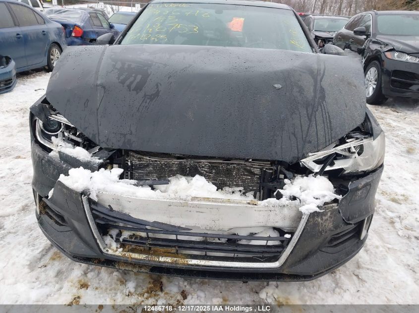 2019 Audi A3 45 Komfort VIN: WAUBEGFFXKA120753 Lot: 12486718